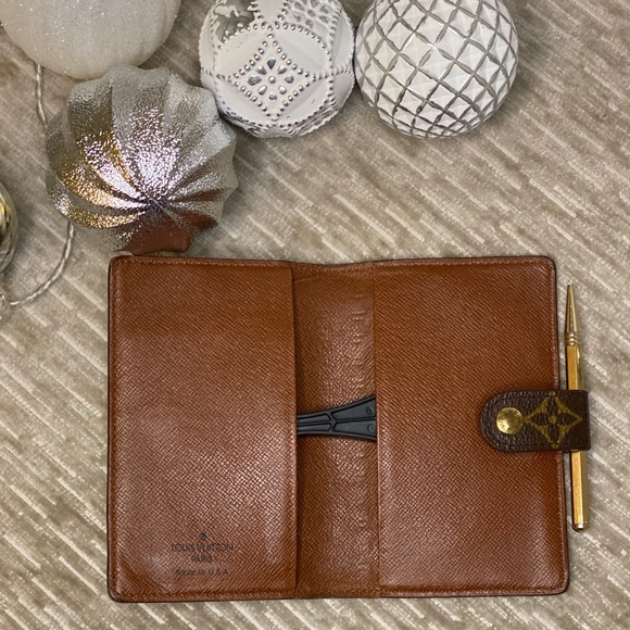 LOUIS VUITTON MONOGRAM ORGANIZER WITH PENCIL - Picture 4 of 9